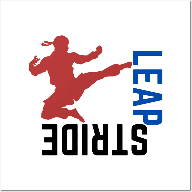 Leap and Stride Wall Art by Rissenprints